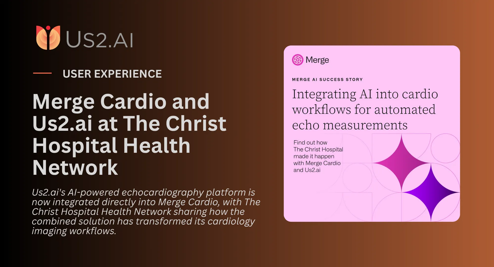 Merge Cardio and Us2.ai at The Christ Hospital: A Cardiology Workflow Success Story