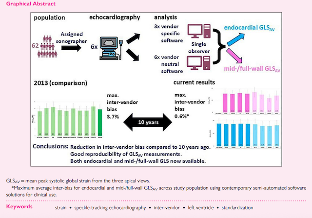 AI GLS Strain Imaging in Multi-Vendor Comparison Study